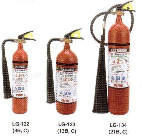 Co2 Fire Extinguisher Application: Pie