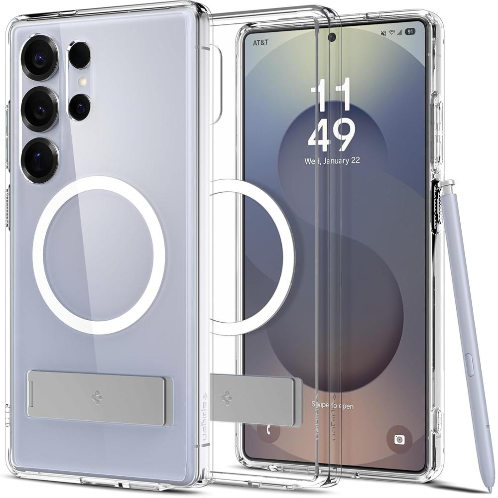 Spigen Ultra Hybrid S Magfit For S25 - Body Material: Tpu+Poly Carbonate