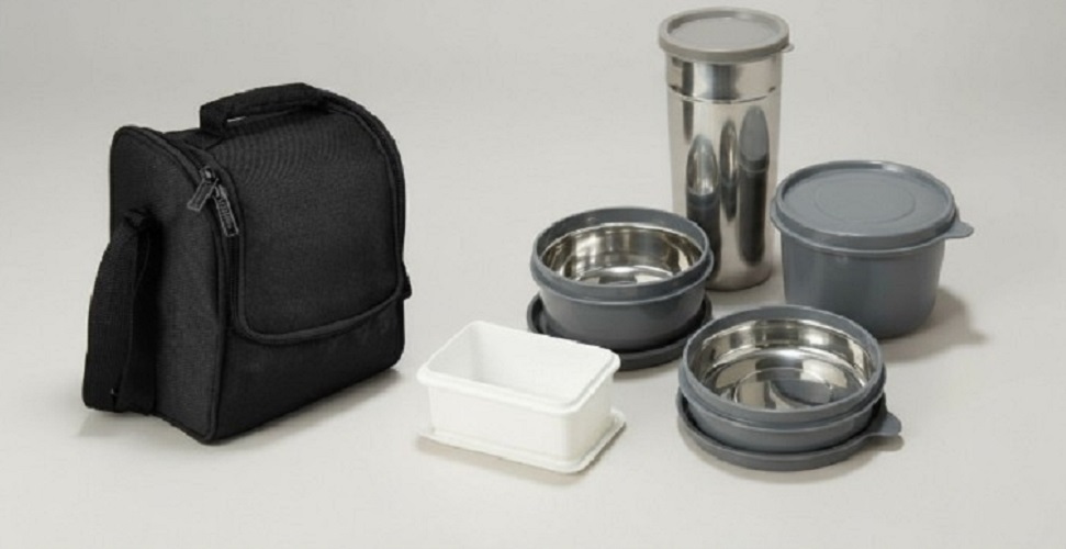 Executive Tiffin with Microwave Safe Containers