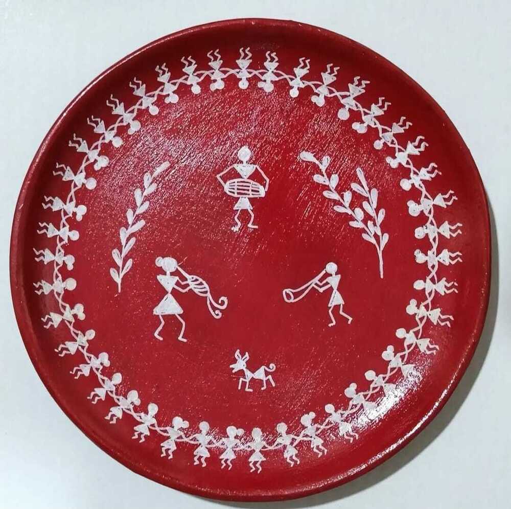 Terracotta Plate Painting