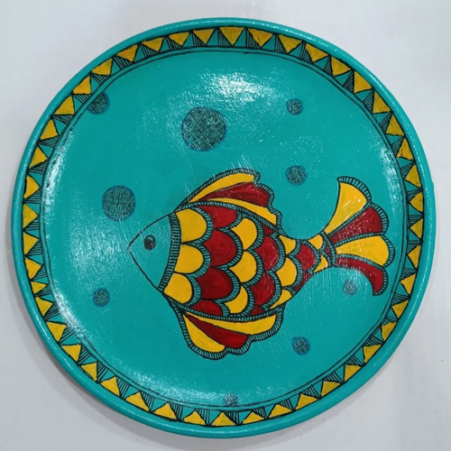 Terracotta Plate Painting