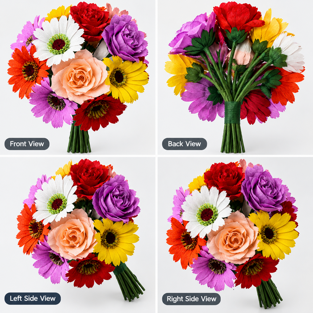 Paper Flowers - Design Type: Customizable