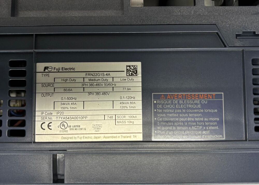 Fuji Franic FRN22G1S-4A Mega AC Drive