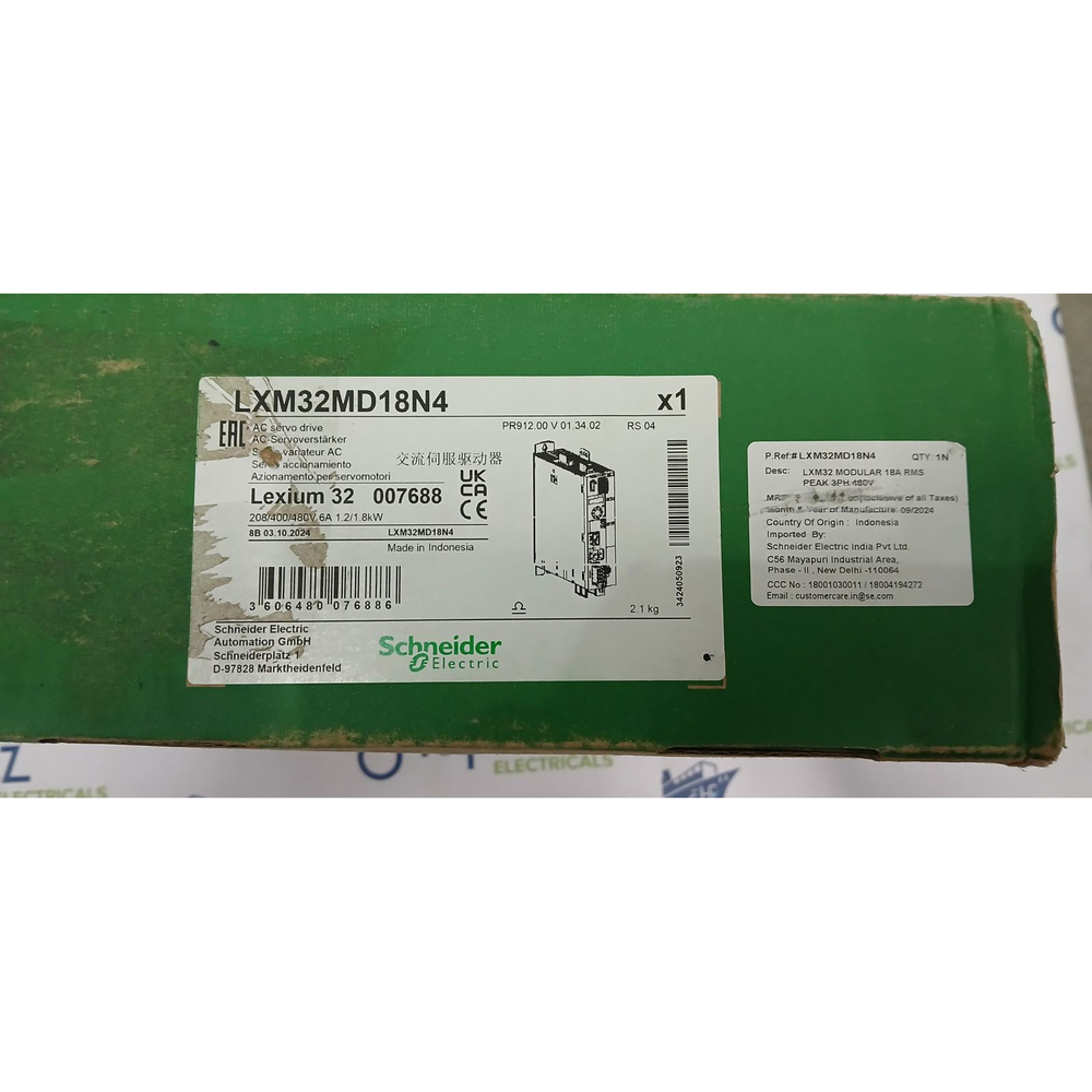 LXM32MD18N4 AC Servo Drive