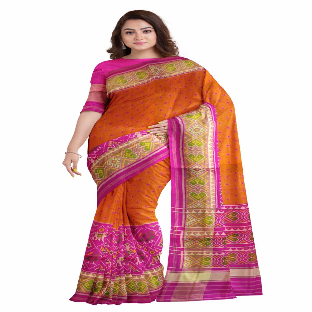 Scutt Border Rajkot Patola Saree
