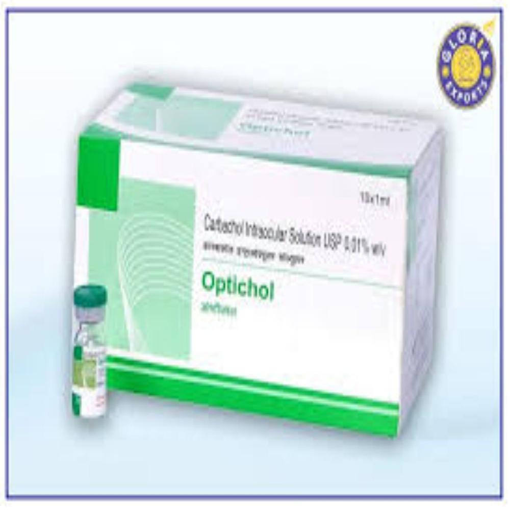 Optichol Carbachol Intraocular Solution 0.01% Pfs & Vial