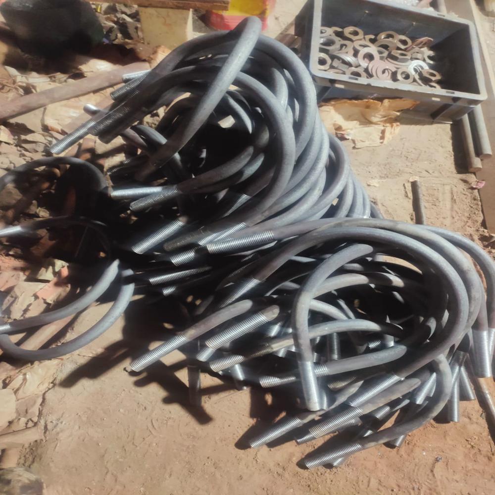 U Bolt 12 Mm - Color: Black