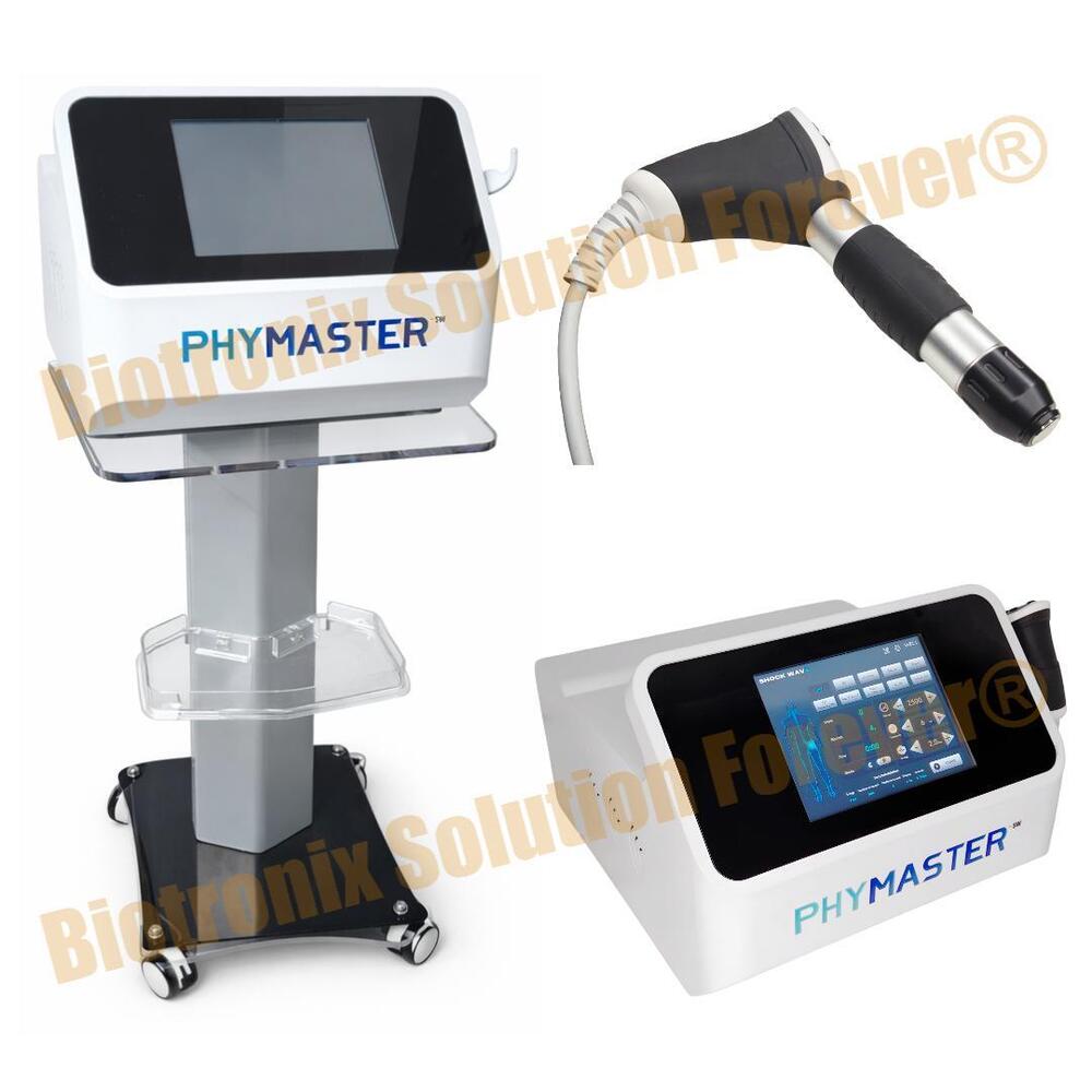 Phymaster Shockwave Physiotherapy Device for Muscle Pain Treatment