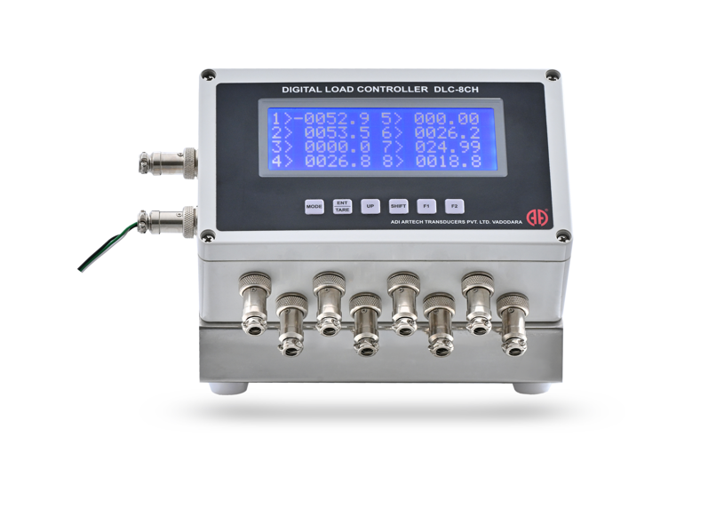 Digital Load Indicator - Metal Enclosure 200mm X 100mm X 75mm | High Accuracy Load Measurement, Lcd Display With Backlight, Low Power Consumption