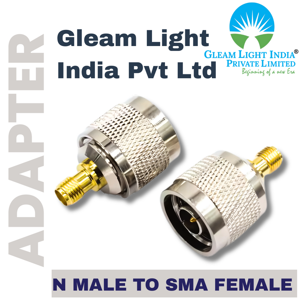 RF Adapter N Male to SMA Female