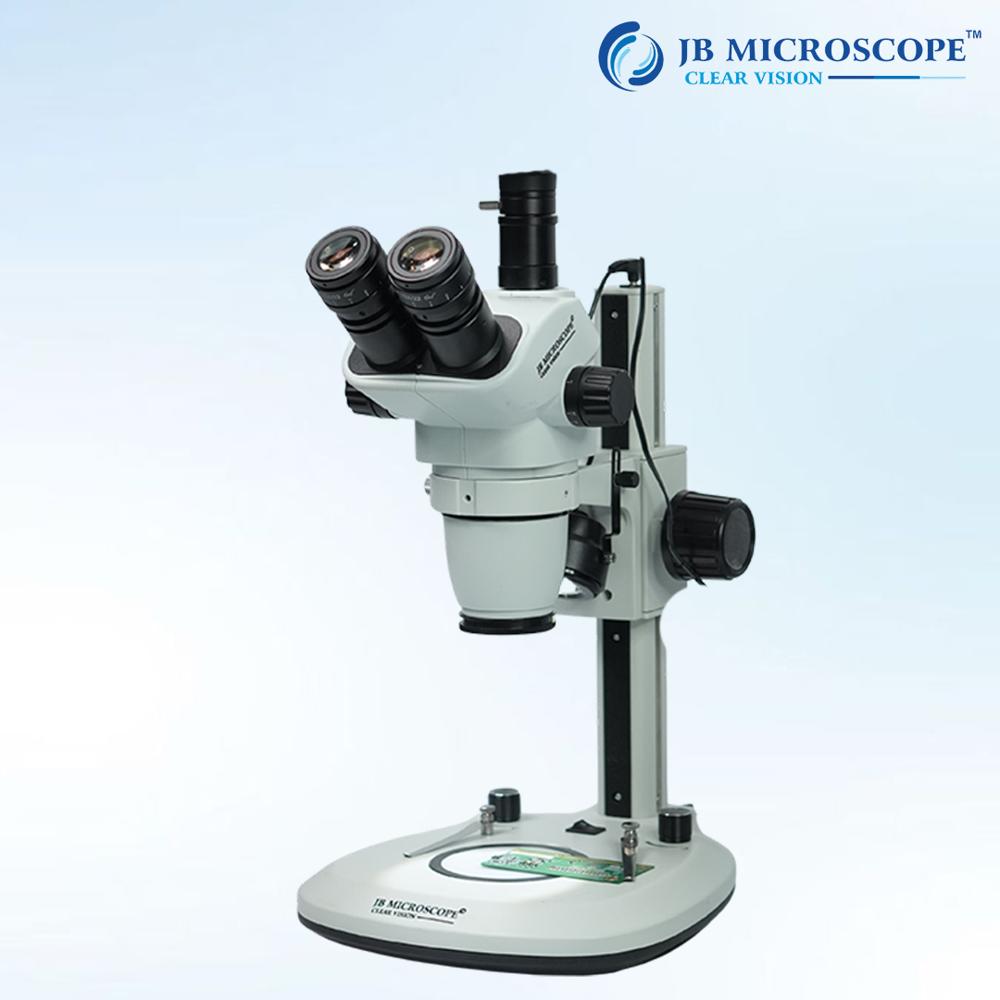Stereo Zoom Microscope Jbm-45 - Coarse Adjustment Range: 50 Mm Coarse Movement.