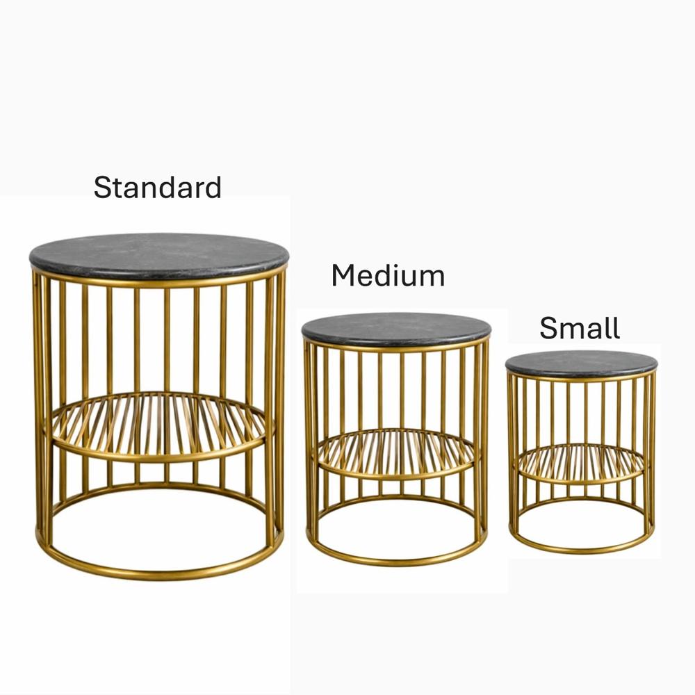 Metal Coffee Table With A Similar Aesthetic Small