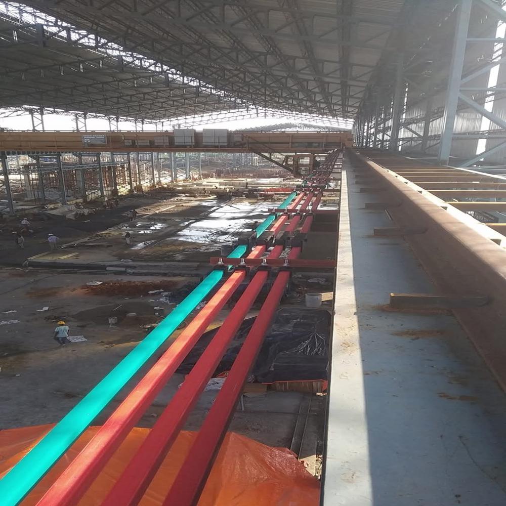 Overhead Crane Busbar - Color: Brown