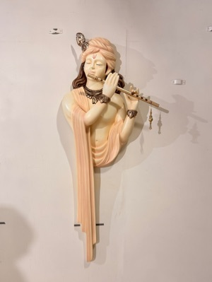 Krishna ji wall mural