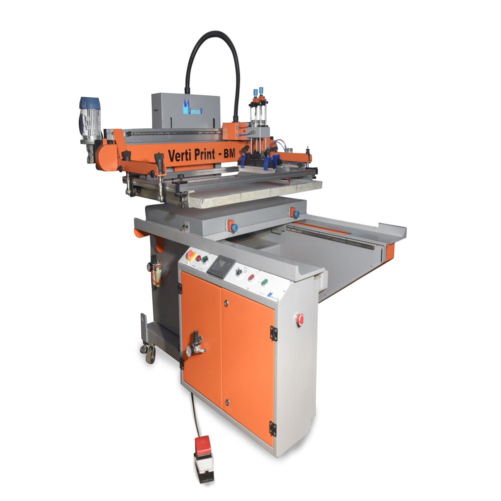 Screen Printing Machine With Bed Movement