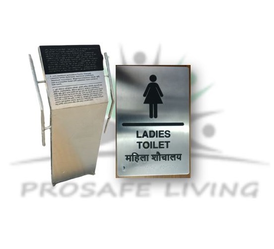 Stainless Steel Braille Signage