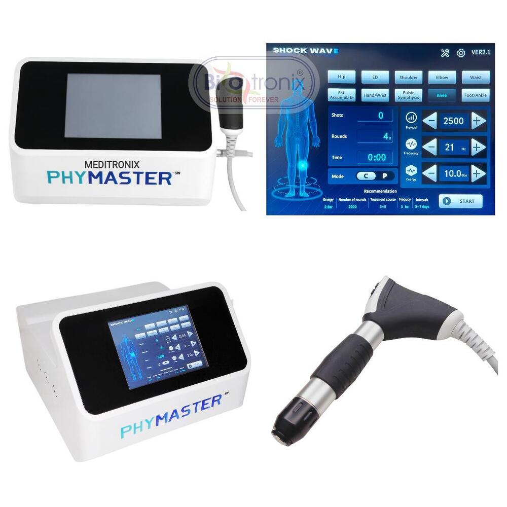 Phymaster Shockwave Pain Relief Physiotherapy System