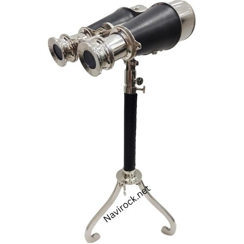 Nautical Brass Marine Leather Binocular Telescope - Capacity: Null Pcs/hr