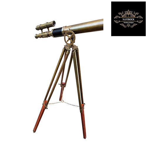 Decorative Double Barrel Marine Nautical Style Telescope