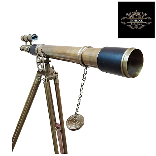 Decorative Double Barrel Marine Nautical Style Telescope