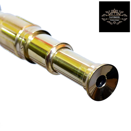 Shiny Brass Nautical Single Barrel Marine Telescope