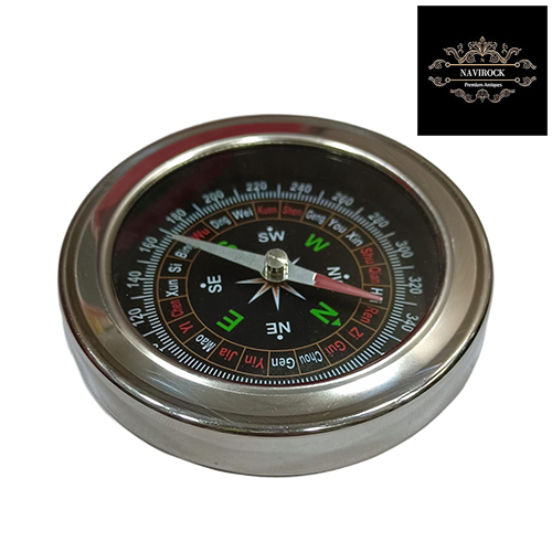 Vintage Compass with Leather Case Gift