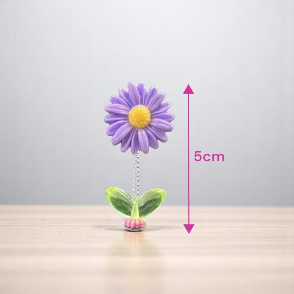 Car Dashboard Decorative Sunflower Figurines 5 pcs