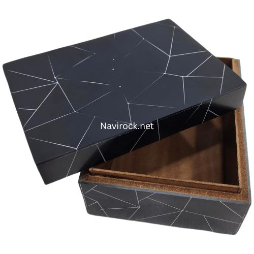 Handmade Decorative Jewelry Box - Color: Customized