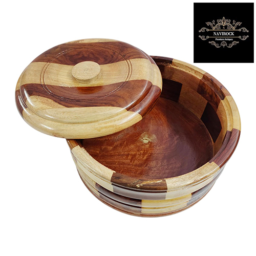 Wooden Handcrafted Chapati Holder