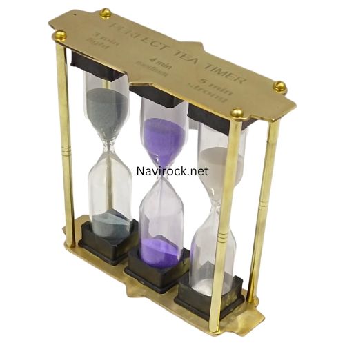Brass Frame Hourglass Timer Small Sand Timer