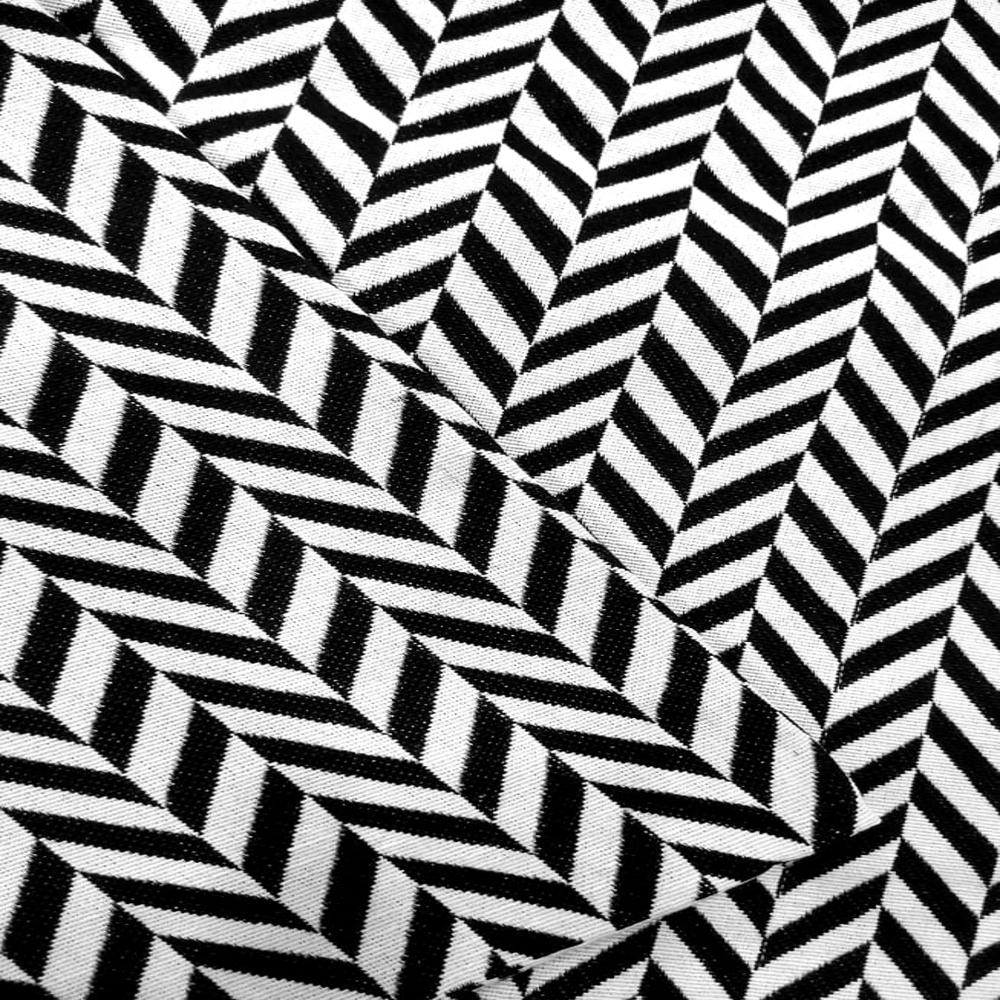 black & white bag fabric