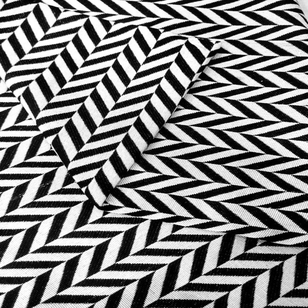 black & white bag fabric