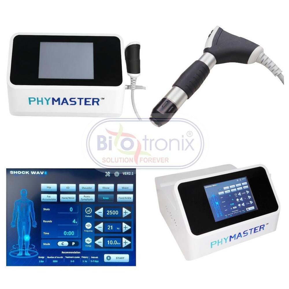 Phymaster Shockwave Therapy Equipment for Non-Surgical Pain Treatment