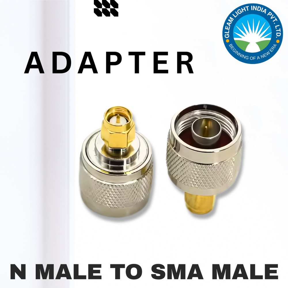 RF Adapter N Male to SMA Male