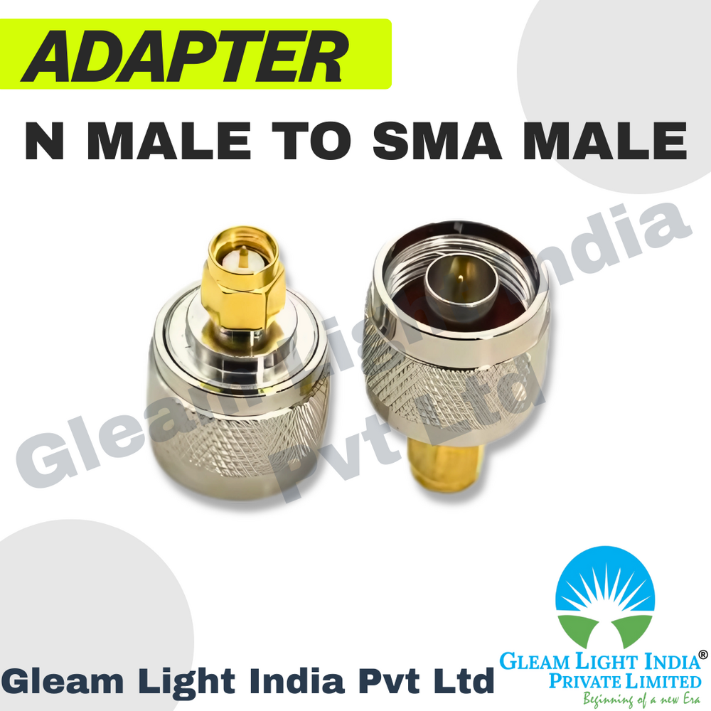 RF Adapter N Male to SMA Male