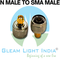 RF Adapter N Male to SMA Male