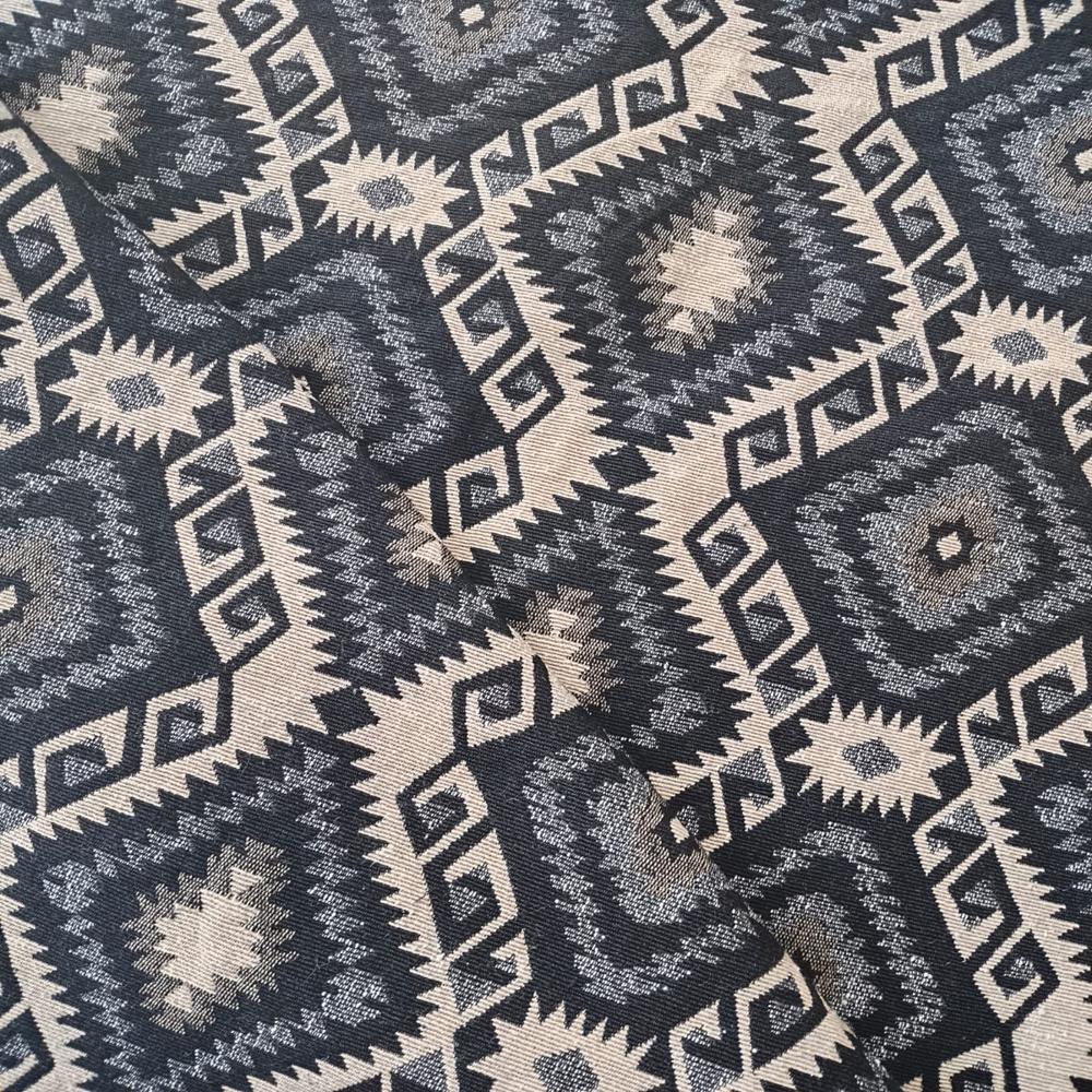 black beige bag fabric