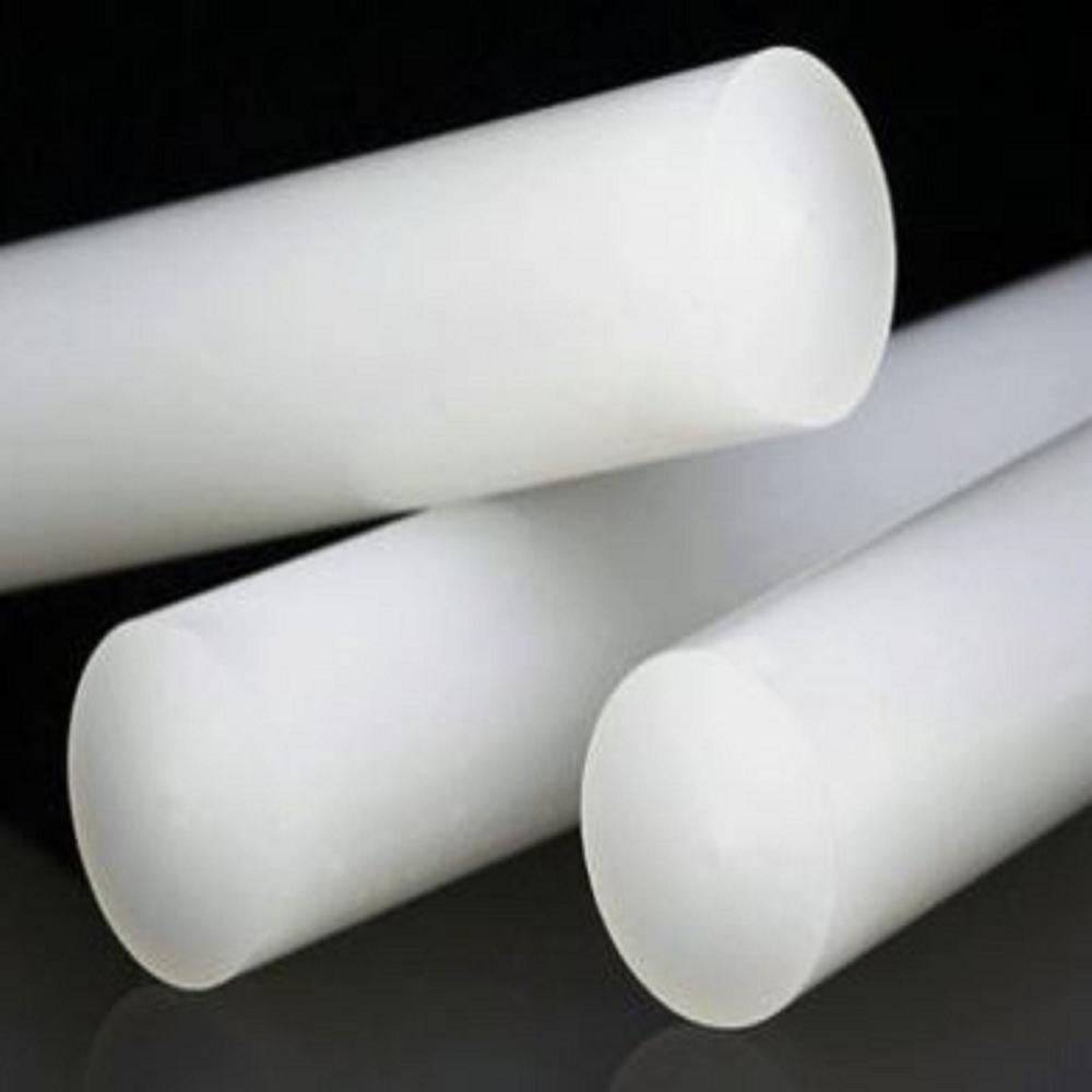 Polypropylene Rod - 2 Inch Diameter, White Color, Round Shape | Industrial Grade, Heat Resistant, Lightweight, Acid Resistant, Length 1-2 Meters
