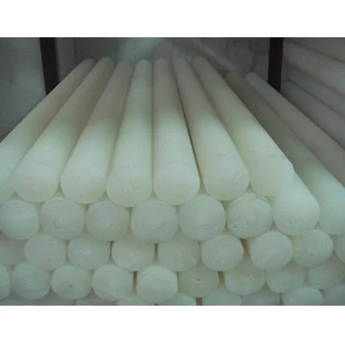 Polypropylene Rod - 2 Inch Diameter, White Color, Round Shape | Industrial Grade, Heat Resistant, Lightweight, Acid Resistant, Length 1-2 Meters