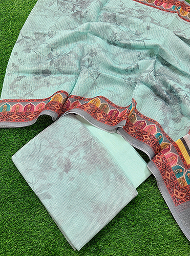 Exclusive Pure Kota Doria Digital Print Suit