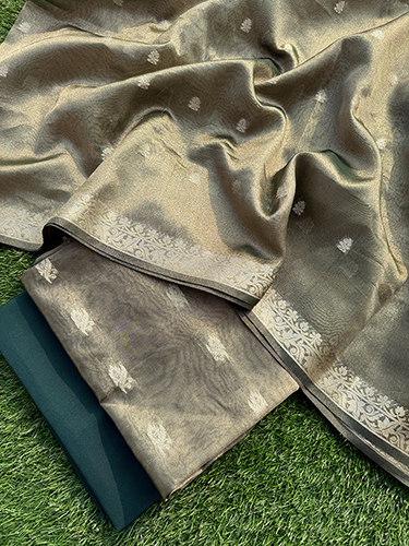 Elegant Banarasi Tissue Suits Sets