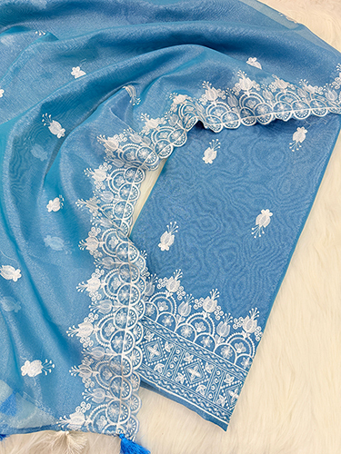 Banarasi Fancy Embroidery Suit Sets