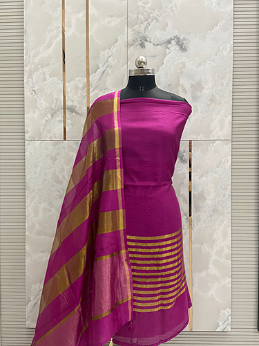 Banarasi Pure Silk Chanderi Suits