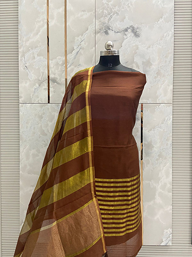 Banarasi Pure Silk Chanderi Suits