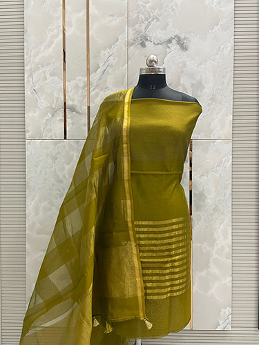 Banarasi Pure Silk Chanderi Suits