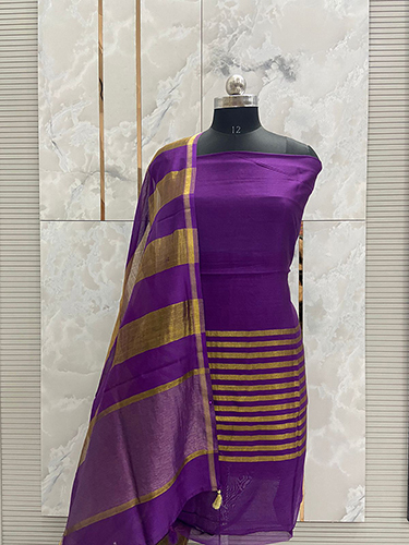 Banarasi Pure Silk Chanderi Suits