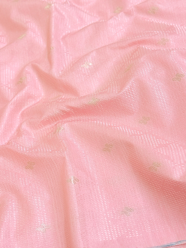 Premium Chanderi Print Zari Booti Fabric