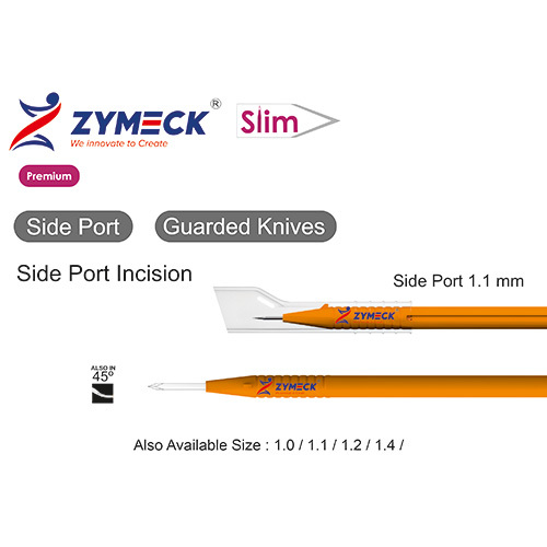Side Port ophthalmic Slim Blade