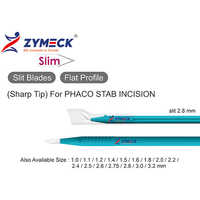 Slit Keratome Ophthalmic Slim Blade - Dimension (l*w*h): 2.8 Mm Millimeter (mm)