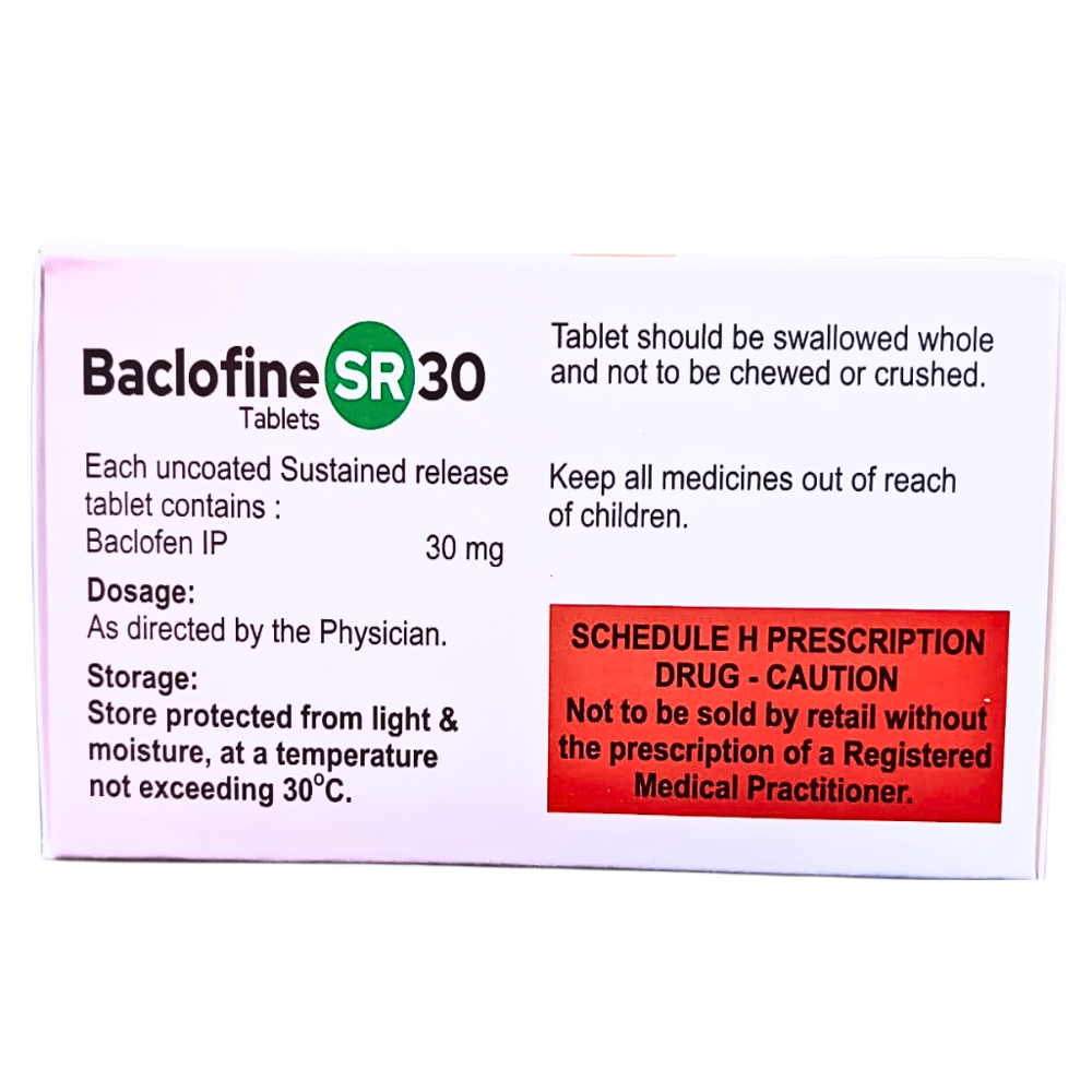  Baclofen Sustained Release 30 mg